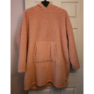 Oversized Sherpa Hoodie By Victoria's Secret Pink OS Soft Cozy Comfort